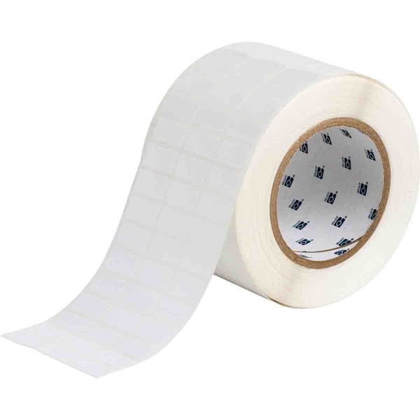 Removable Glossy Polyester Labels 0.5 in H x 1 in W White 10000/RL